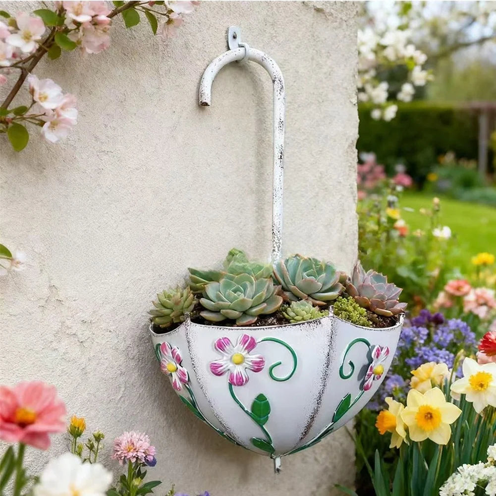 Floravento™ | Pot de fleurs suspendu au design parapluie
