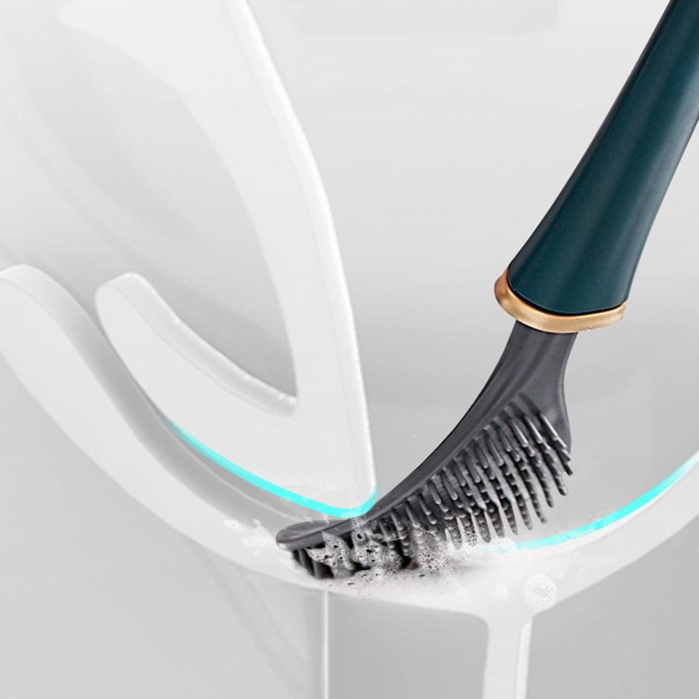 🔥Brosse de toilette en silicone flexible moderne
