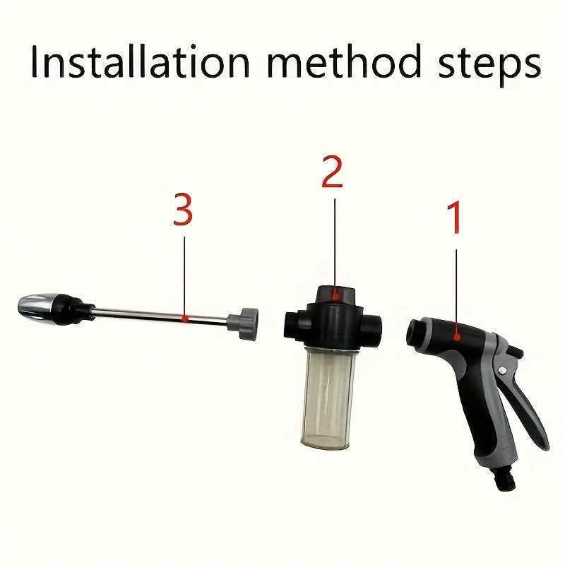 HYDROSHOT – Pistolet de Lavage Haute Pression pour Jardin et Voiture