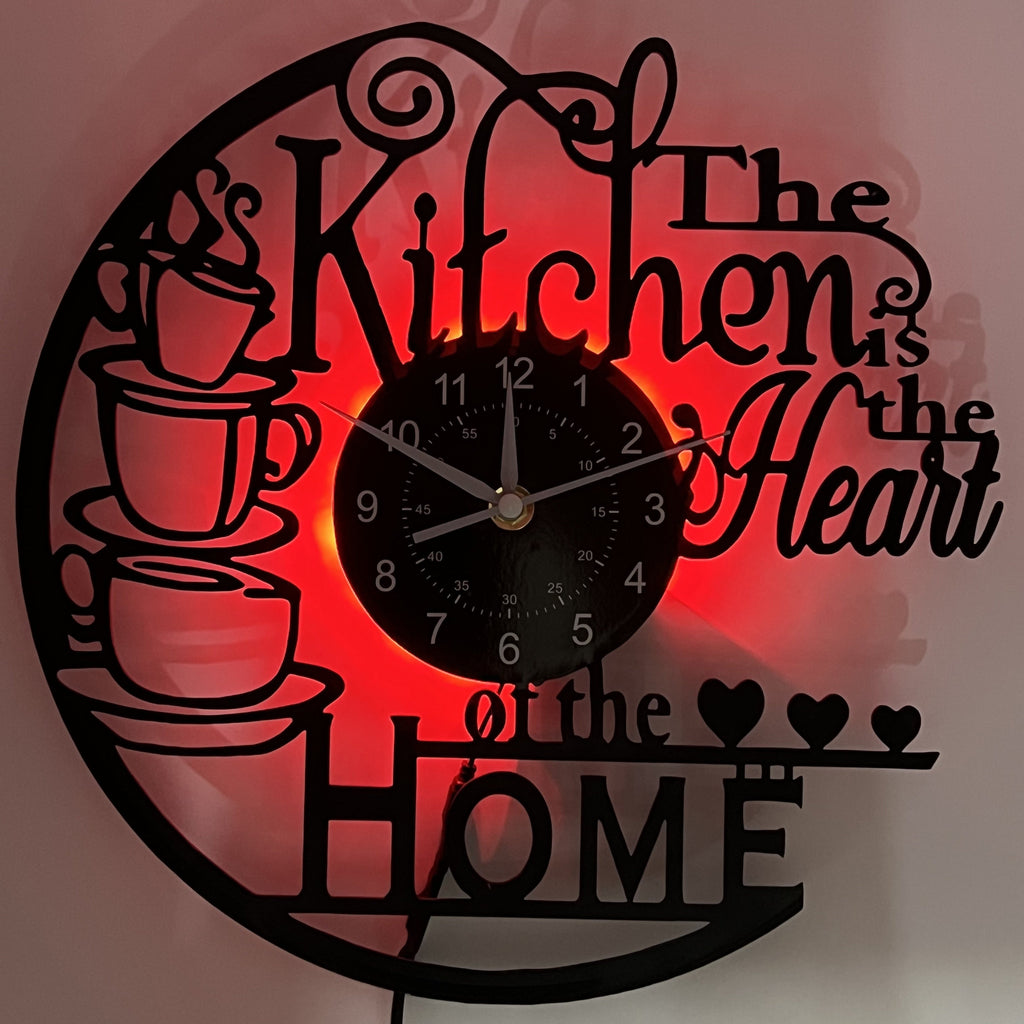 Horloge Murale de Cuisine Ambiance – Pour une atmosphère conviviale