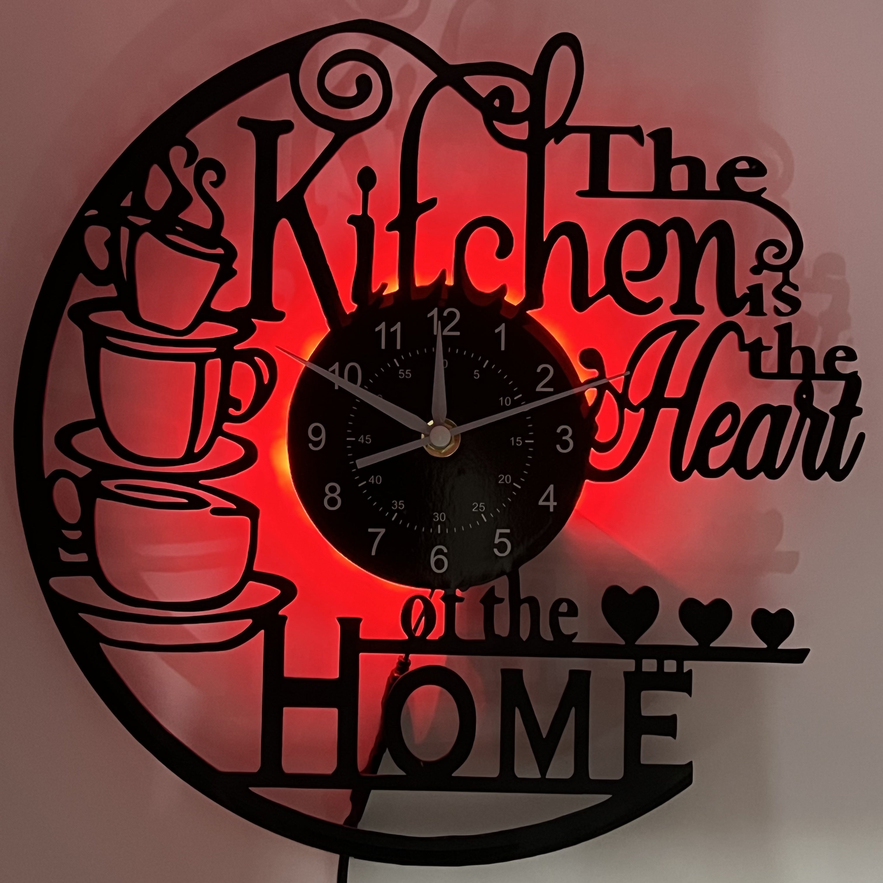 Horloge Murale de Cuisine Ambiance – Pour une atmosphère conviviale