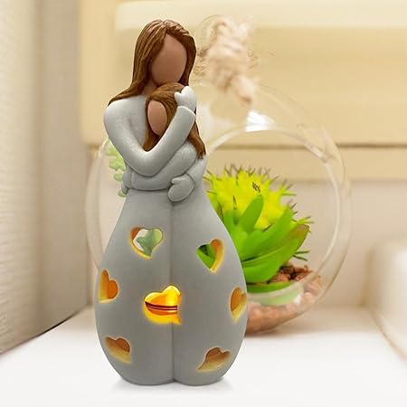 Lampe de Table en Forme de Cœur Symbole d'Amour Éternel