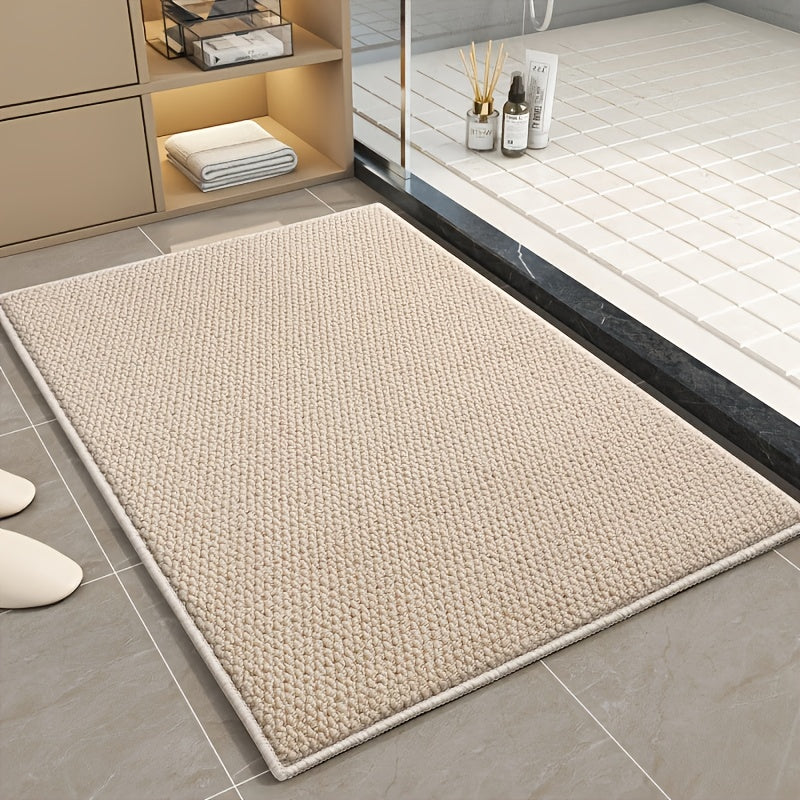 LUMEDWELL - Tapis d'entrée décoratif en forme d'ananas avec surface texturée et design anti-dérapant