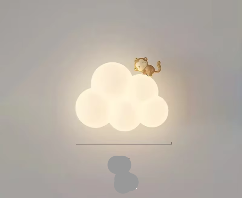 Magie de la Lumière dans la Lampe Murale pour Enfants