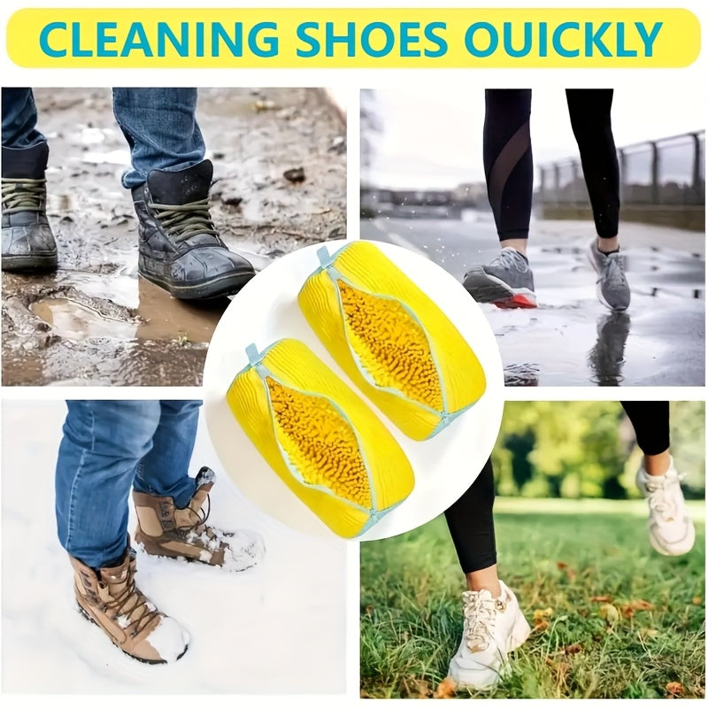 SOLESHIELD - Sac de lavage pour chaussures robuste avec fermeture éclair et doublure protectrice douce