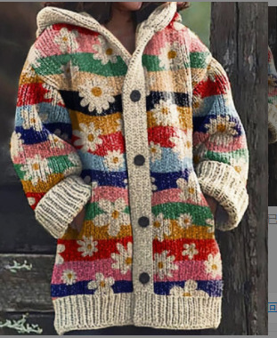 Kiki Vrolijke Cardigan - Pour un look ludique et chaleureux