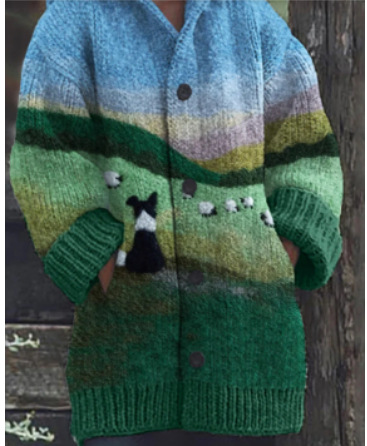 Kiki Vrolijke Cardigan - Pour un look ludique et chaleureux
