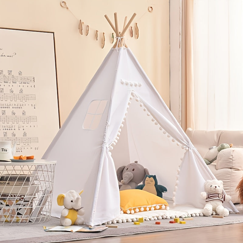 KiddieTipi Tente Tipi Multifonctionnelle - Tentes Douces pour Intérieur et Extérieur