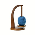 Porte-fil en Bambou – Rangement Pratique pour Projets de Tricot et de Crochet