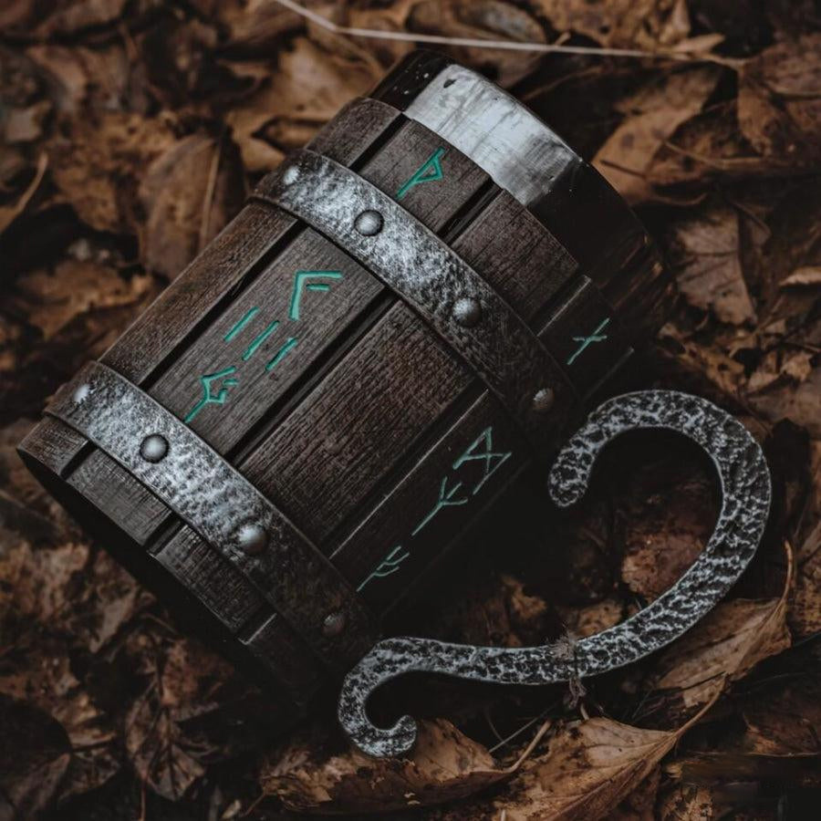 Skanto | Mug à bière Rune Nordique