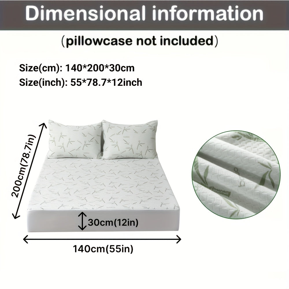 BambooCool Protège-matelas – Respirant et Rafraîchissant pour un Confort de Sommeil Amélioré