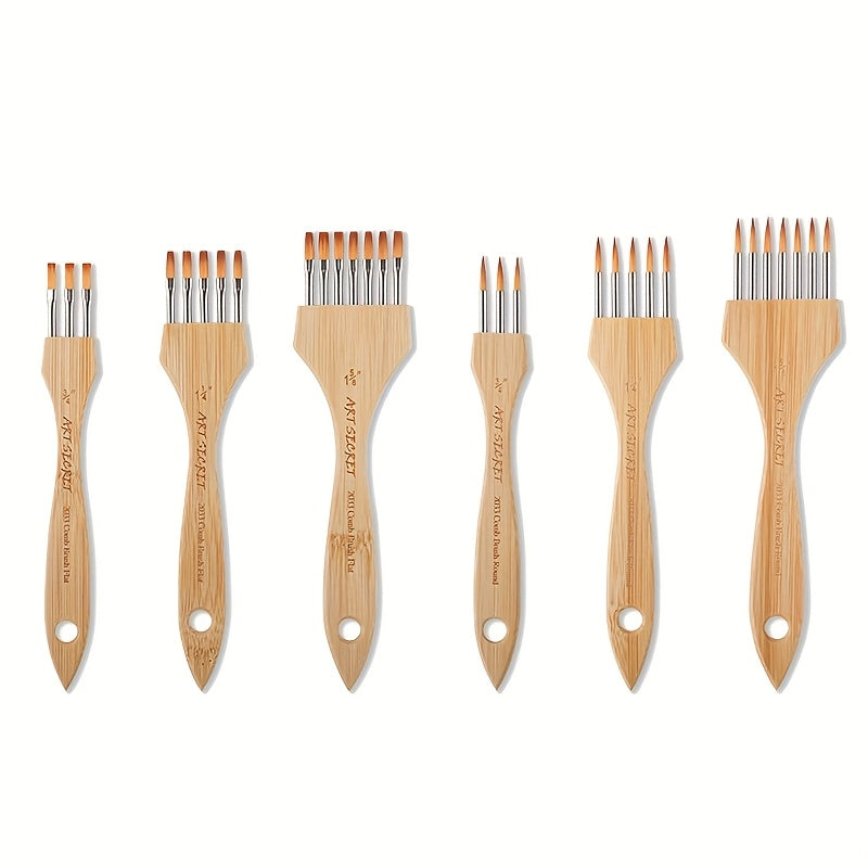 Set de Peignes Multitandige ArtSecret – Créatif et Polyvalent pour la Peinture