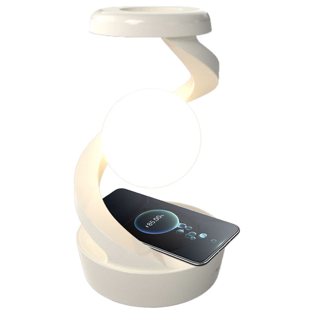 Lampe LED design avec chargeur sans fil intégré