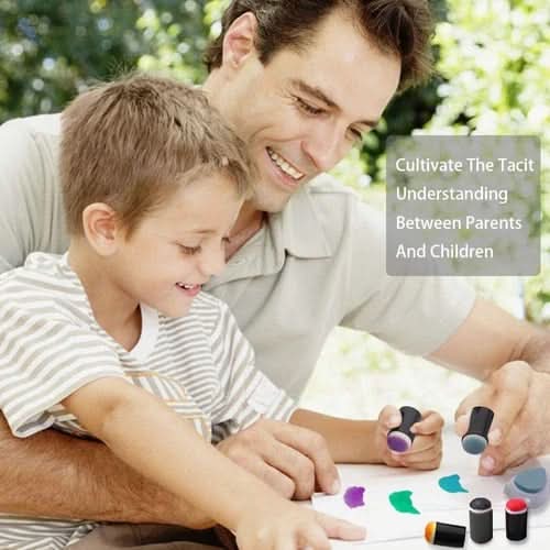 Kit de peinture aux doigts – Créativité enfantine sans désordre
