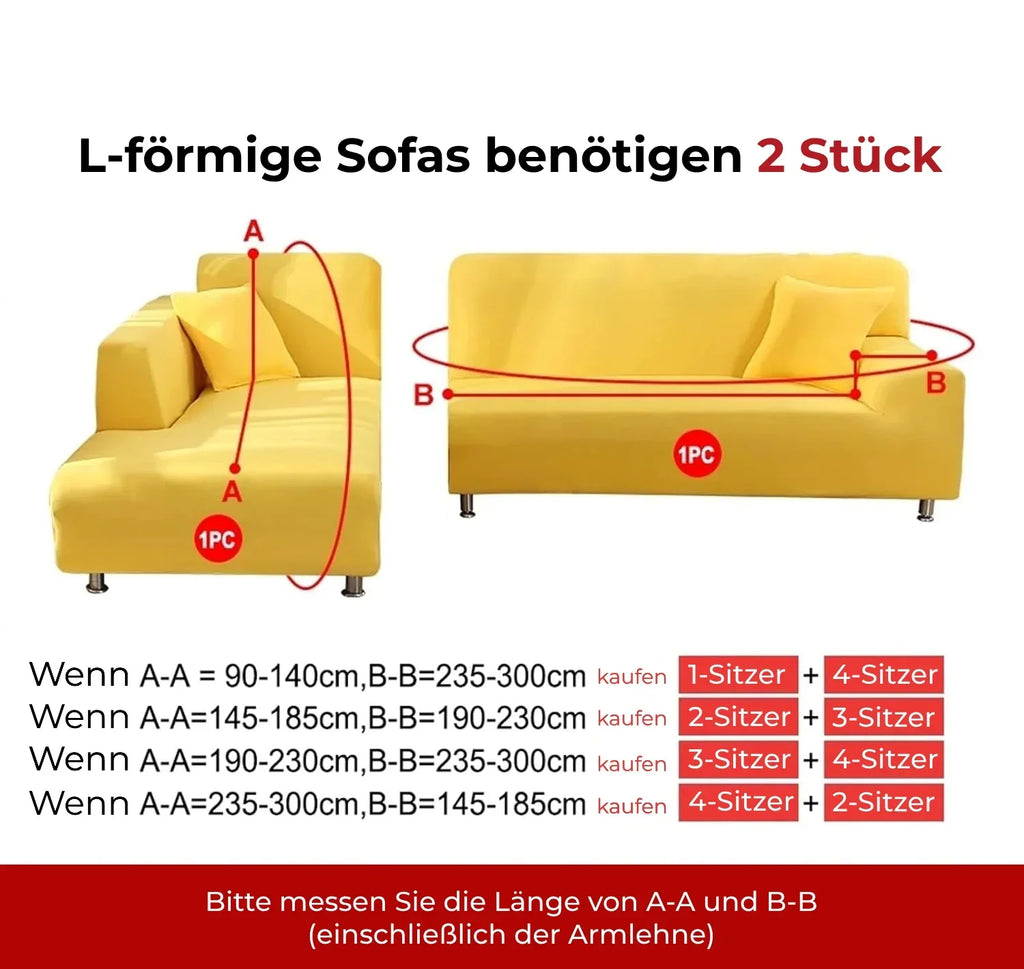 SofaSnug - Housse de canapé élastique en velours qui vous fait économiser de l'argent
