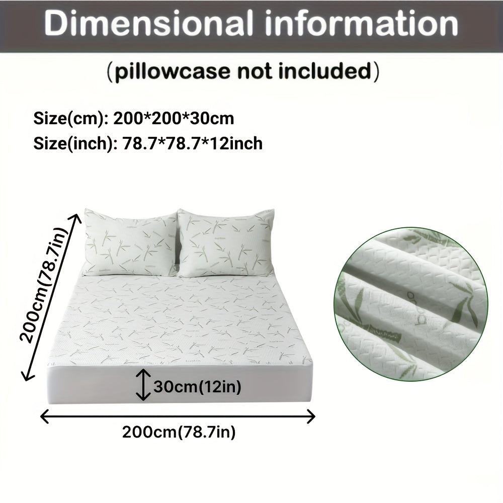 BambooCool Protège-matelas – Respirant et Rafraîchissant pour un Confort de Sommeil Amélioré