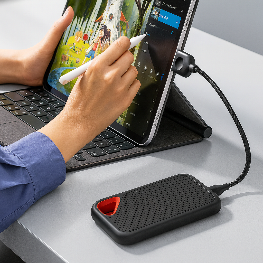 Disque dur externe | SSD avec 2 To de stockage | DataBox