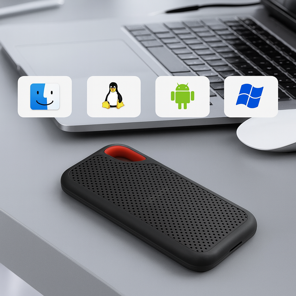 Disque dur externe | SSD avec 2 To de stockage | DataBox