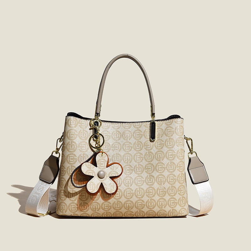 Sac à main vintage pour femmes | Imprimé floral | Cuir PU
