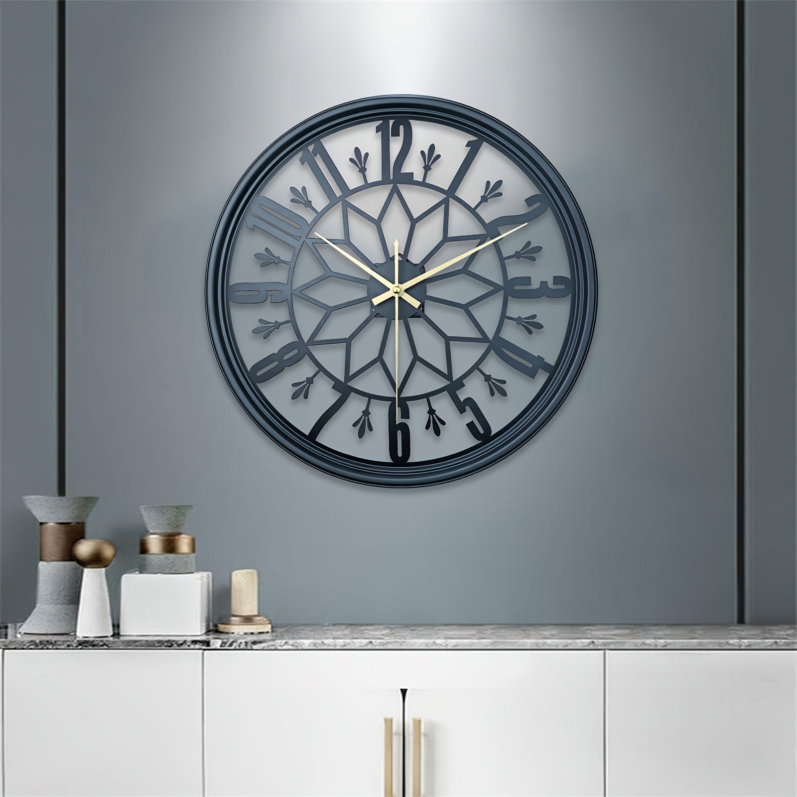 HORLOGE IRONVINTAGE – Accent Mural Silencieux