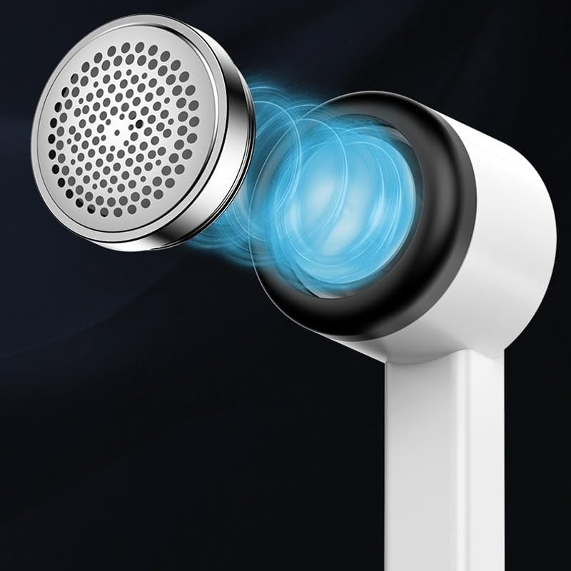 Rasoir à peluches rechargeable – Éliminateur de peluches | Élimine les bouloches et le duvet des pulls, manteaux et meubles rembourrés | Grille de sécurité | Fonction de chargement USB
