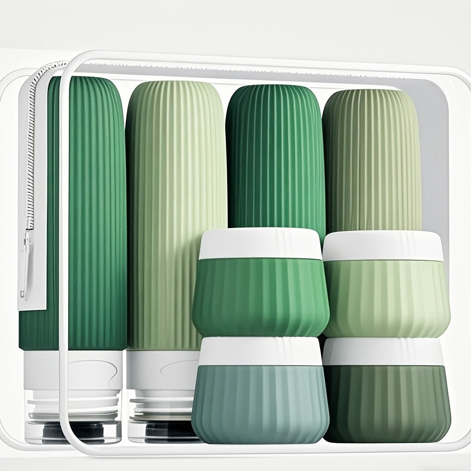 Set de Flacons de Voyage Pratiques – Sûrs et Pratiques pour Voyager