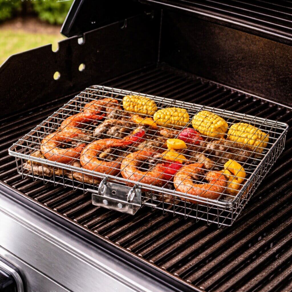 Protection contre les flammes – Prise sécurisée pour des expériences de barbecue parfaites