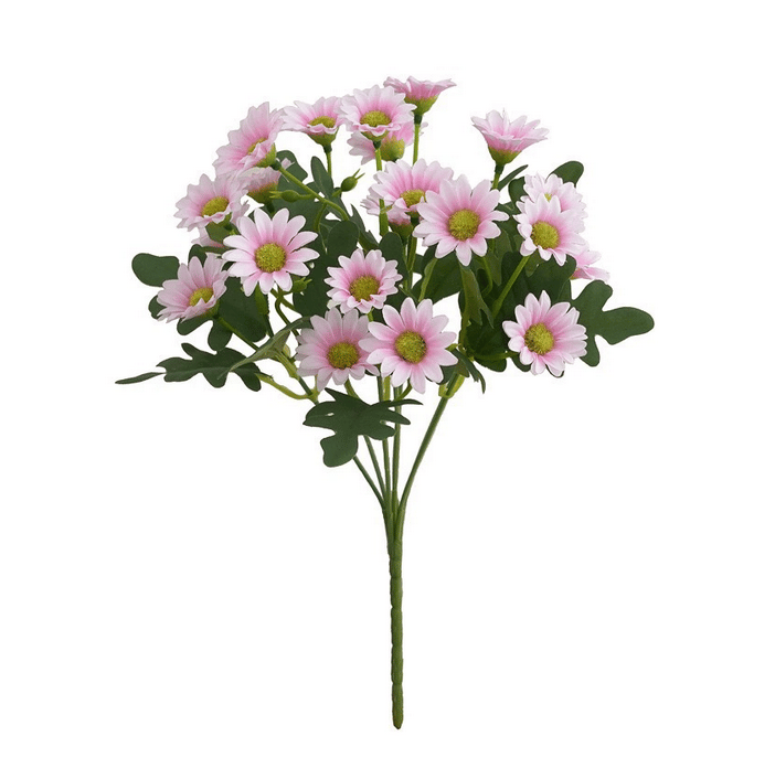 Chrysanthèmes artificiels | Résistants aux UV | Décoration d'automne pour l'extérieur | Tissu en soie mélangée réaliste