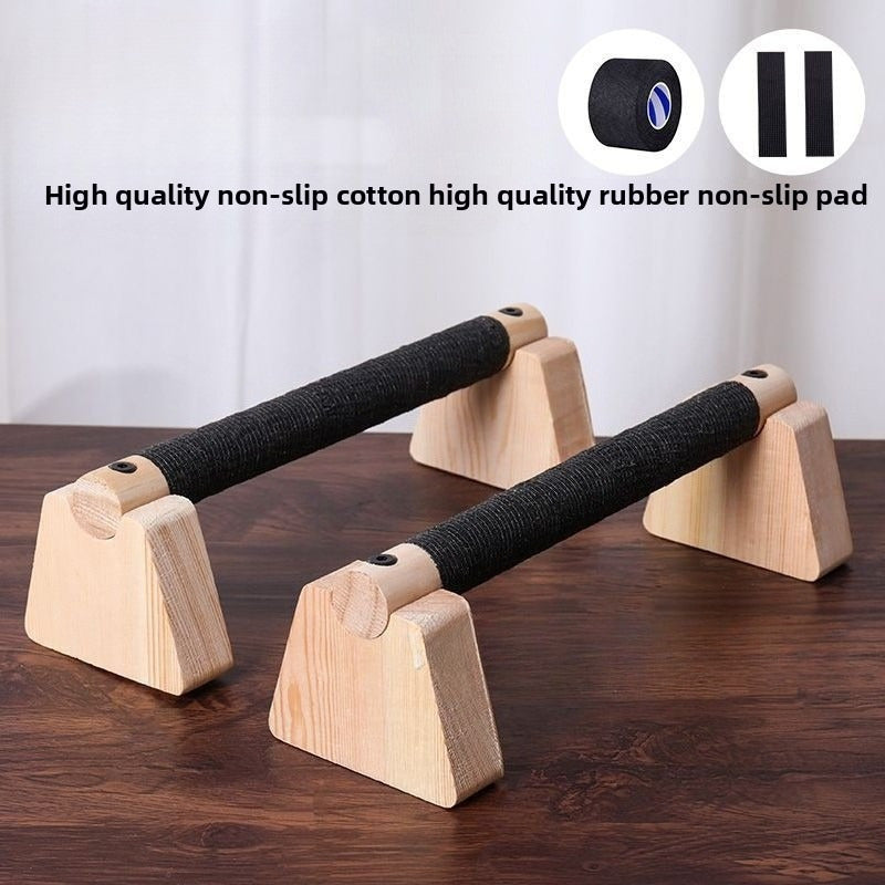 BARRES PARELLA – Barres parallèles en bois pour des pompes stables à domicile
