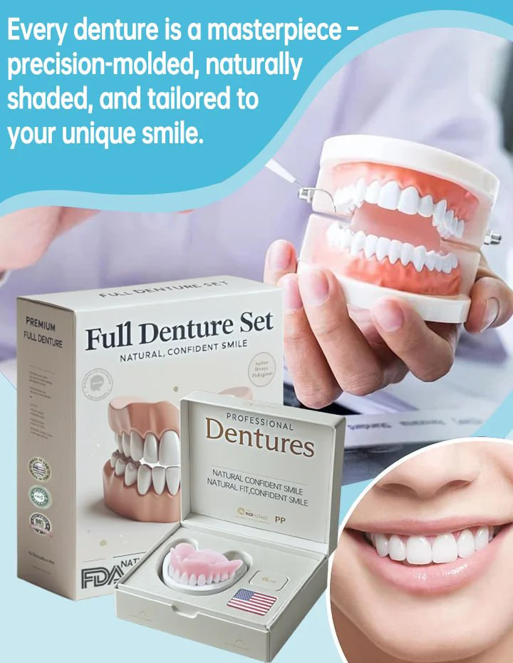Prothèse Dentaire™ – Sourire Naturel, Ajustement Confortable & Réutilisable [50 % de réduction]