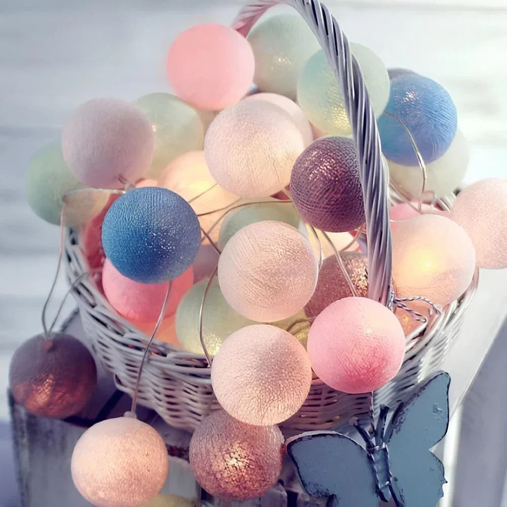 Guirlandes Décoratives Boules - LumaBreeze