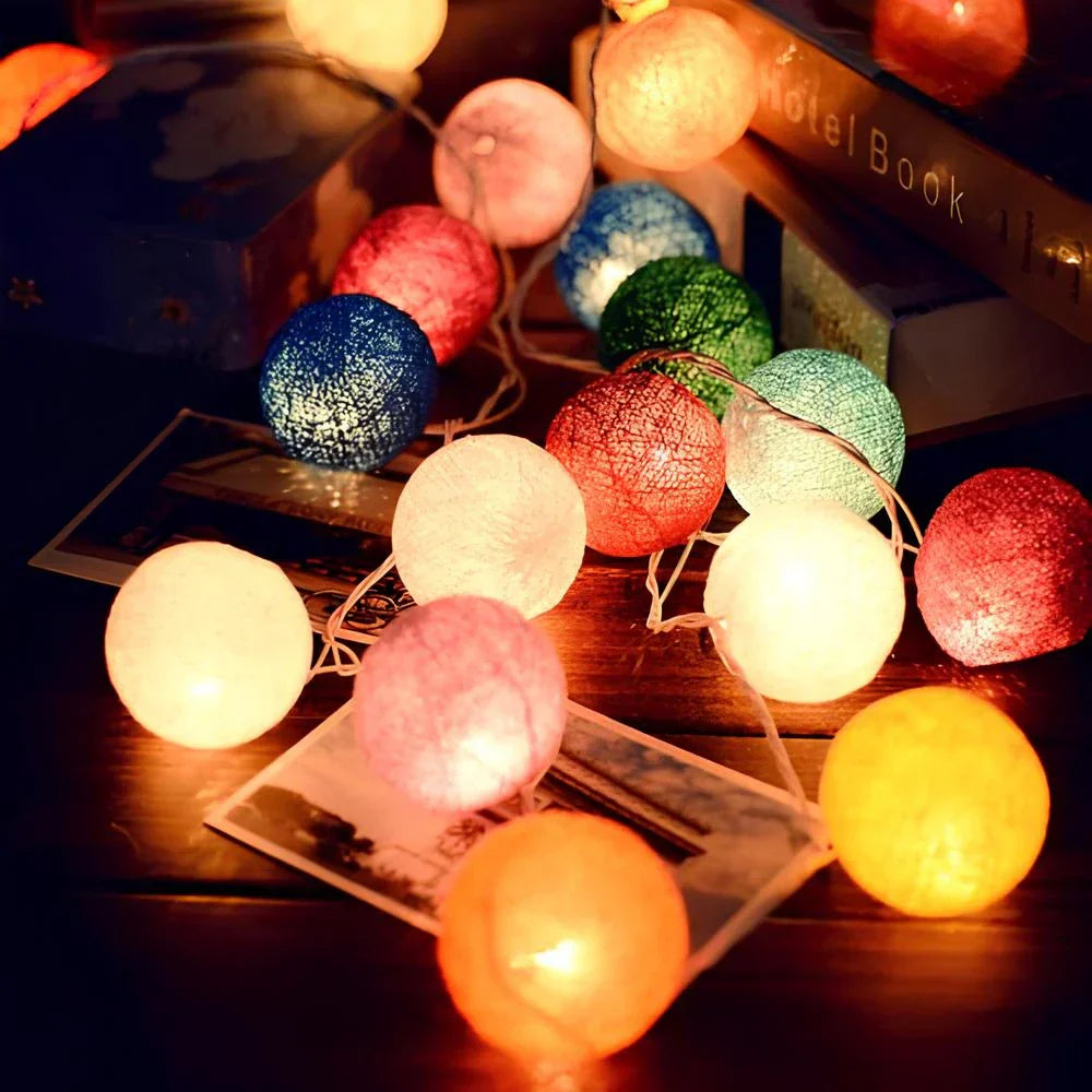 Guirlandes Décoratives Boules - LumaBreeze
