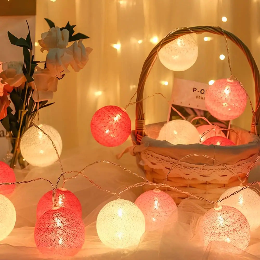 Guirlandes Décoratives Boules - LumaBreeze