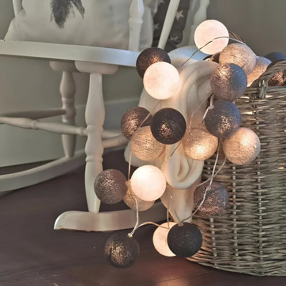 Guirlandes Décoratives Boules - LumaBreeze
