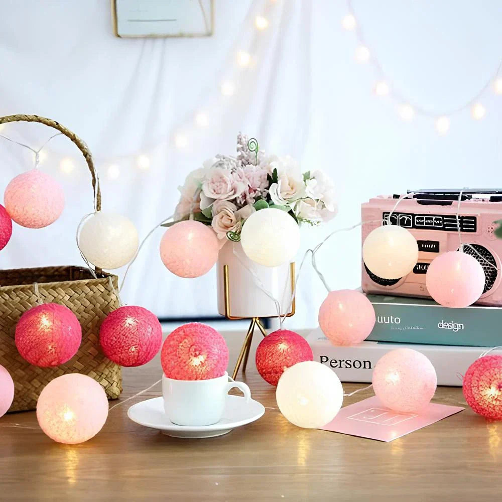 Guirlandes Décoratives Boules - LumaBreeze