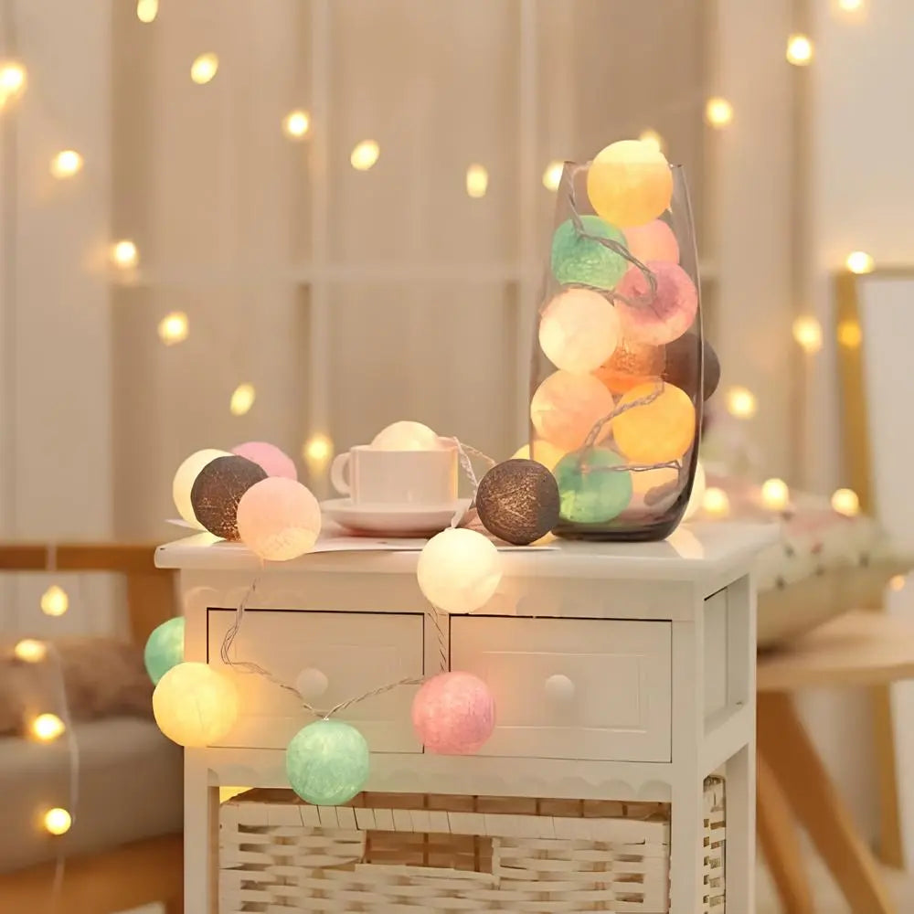Guirlandes Décoratives Boules - LumaBreeze