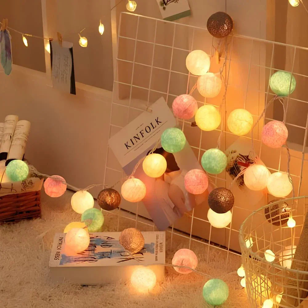 Guirlandes Décoratives Boules - LumaBreeze