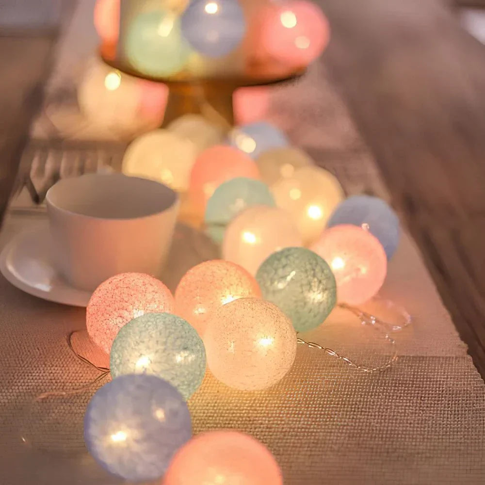 Guirlandes Décoratives Boules - LumaBreeze