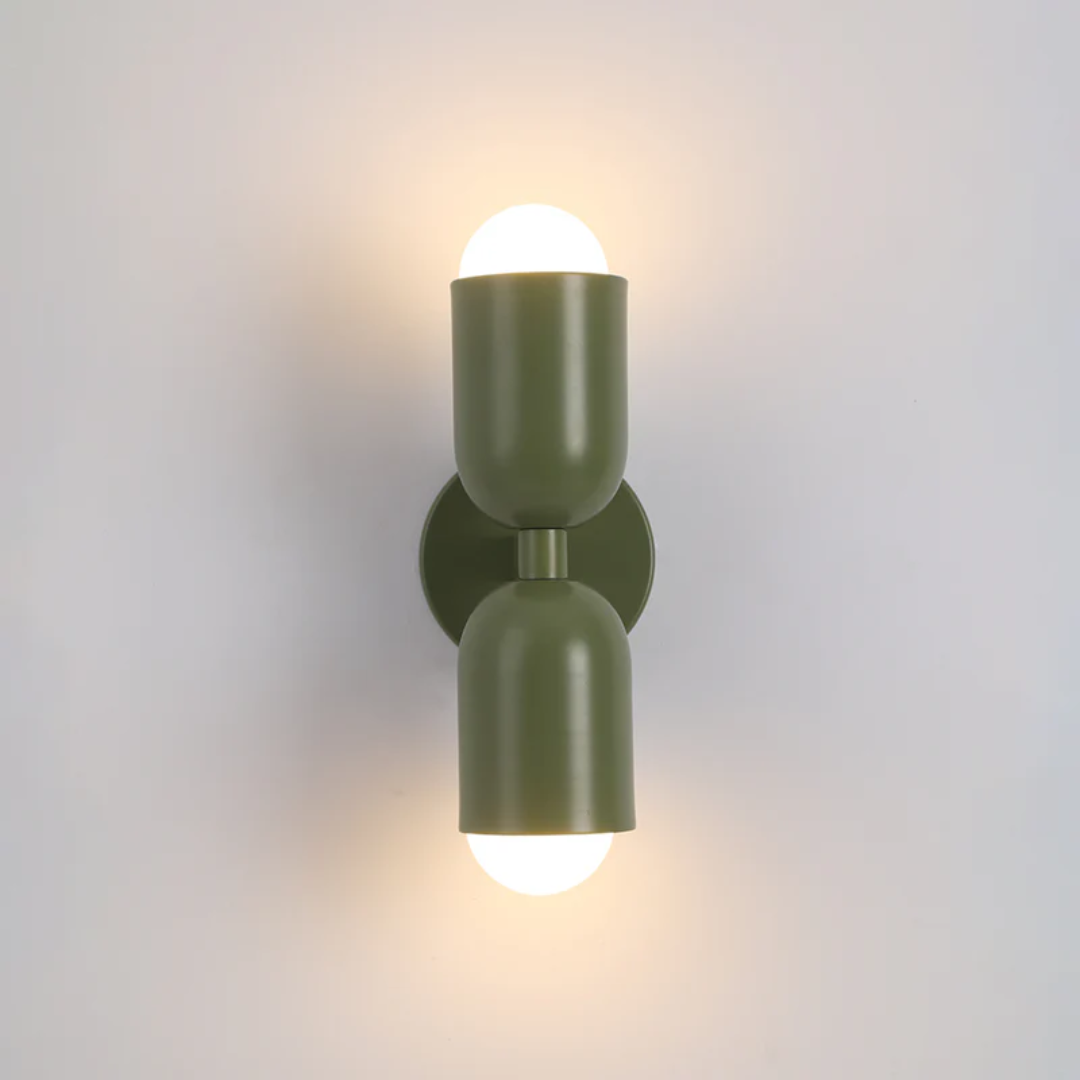Design Double Lampe LED Murale - Colorwave