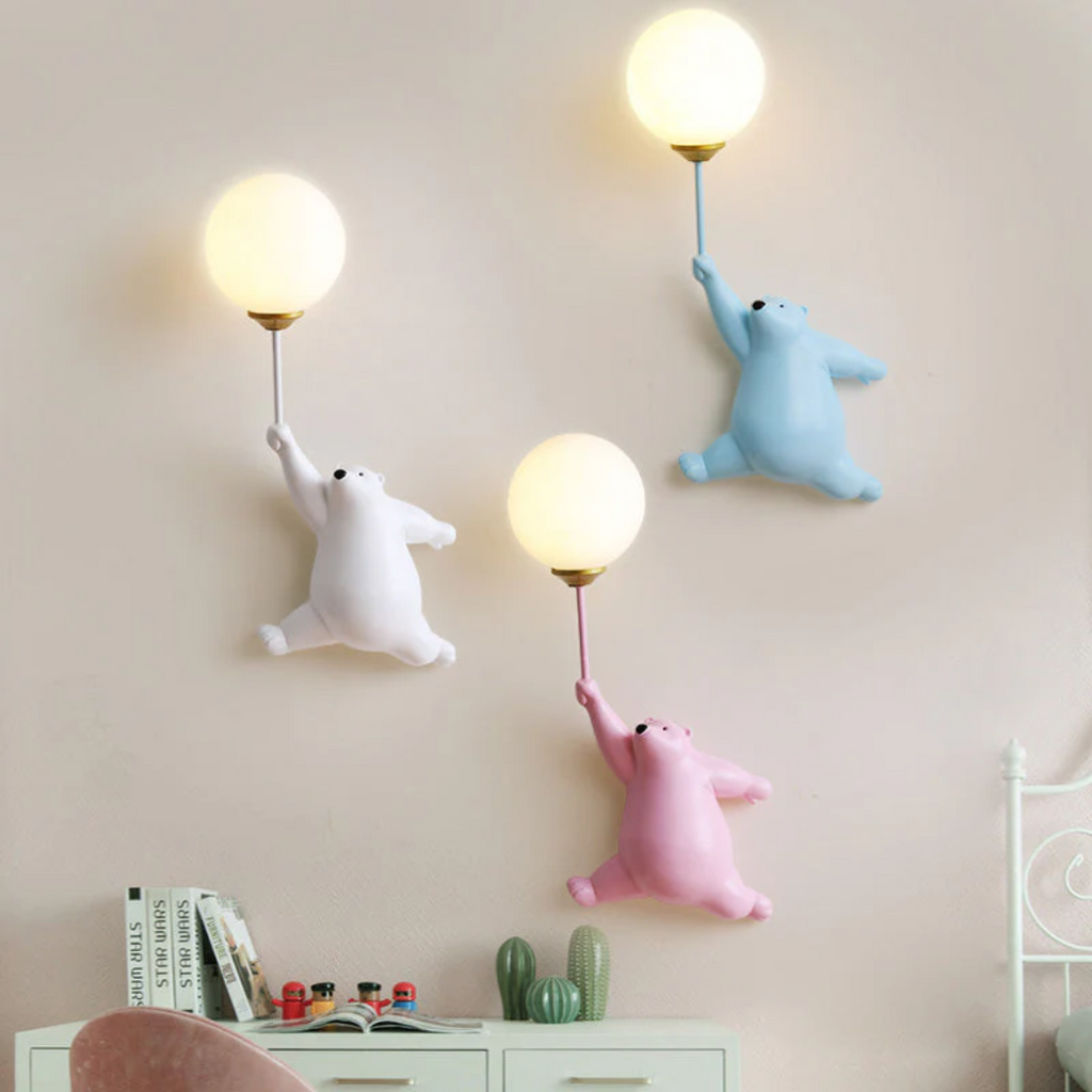 Lampe Murale LED Design - TeddyGlow