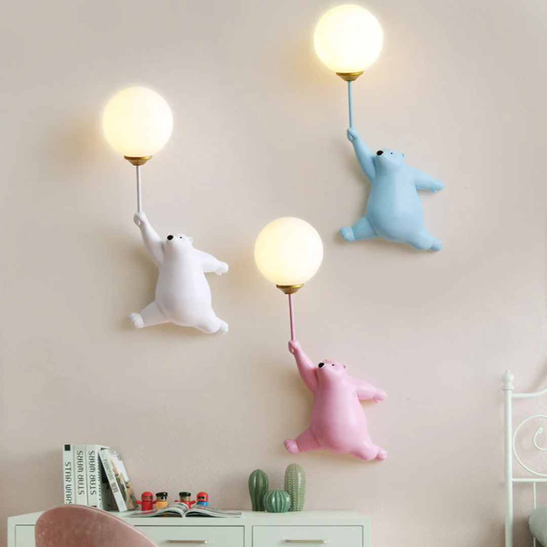Lampe Murale LED Design - TeddyGlow