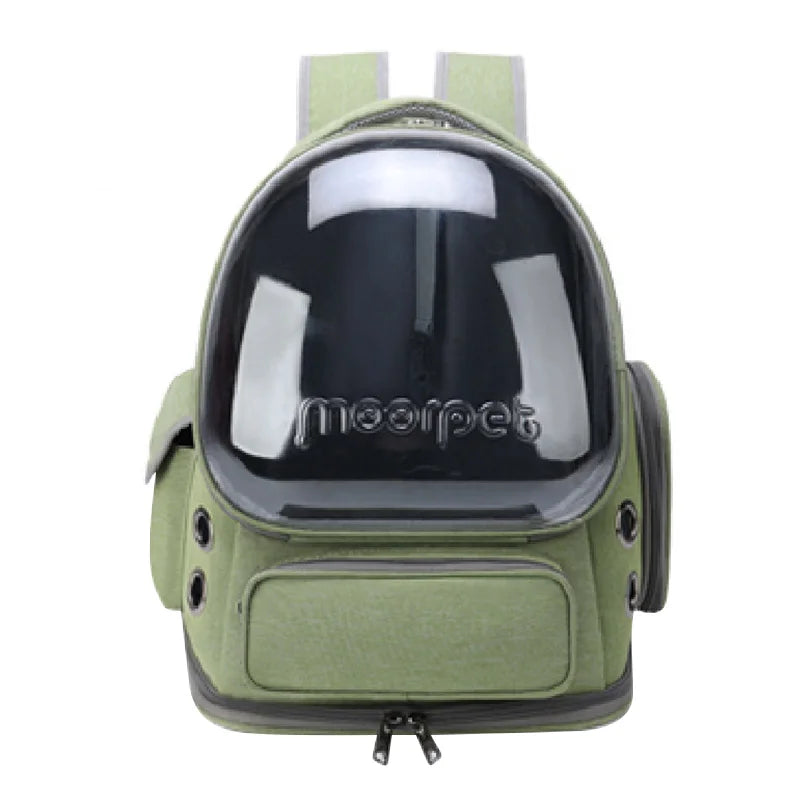 Sac à Dos de Transport pour Animaux - Transparent et Respirant - Confort pour Animal de Compagnie
