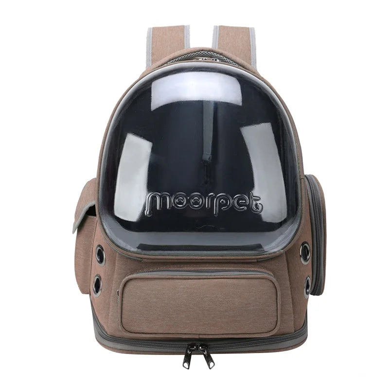 Sac à Dos de Transport pour Animaux - Transparent et Respirant - Confort pour Animal de Compagnie
