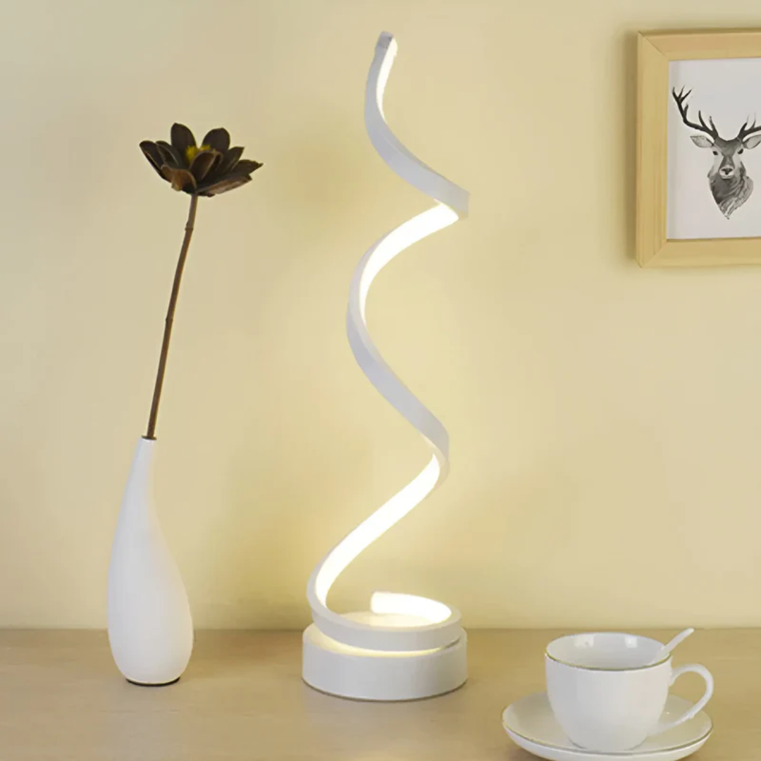 Lampe de table moderne dimmable spirale - LumaSpiral