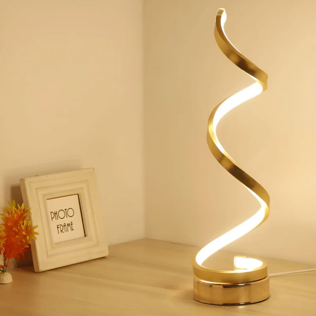 Lampe de table moderne dimmable spirale - LumaSpiral
