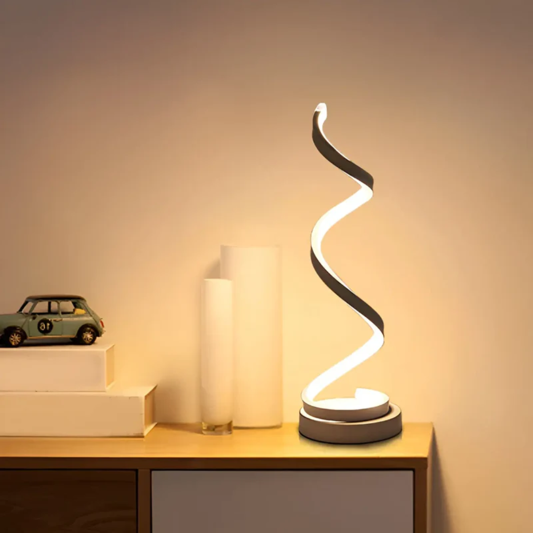 Lampe de table moderne dimmable spirale - LumaSpiral