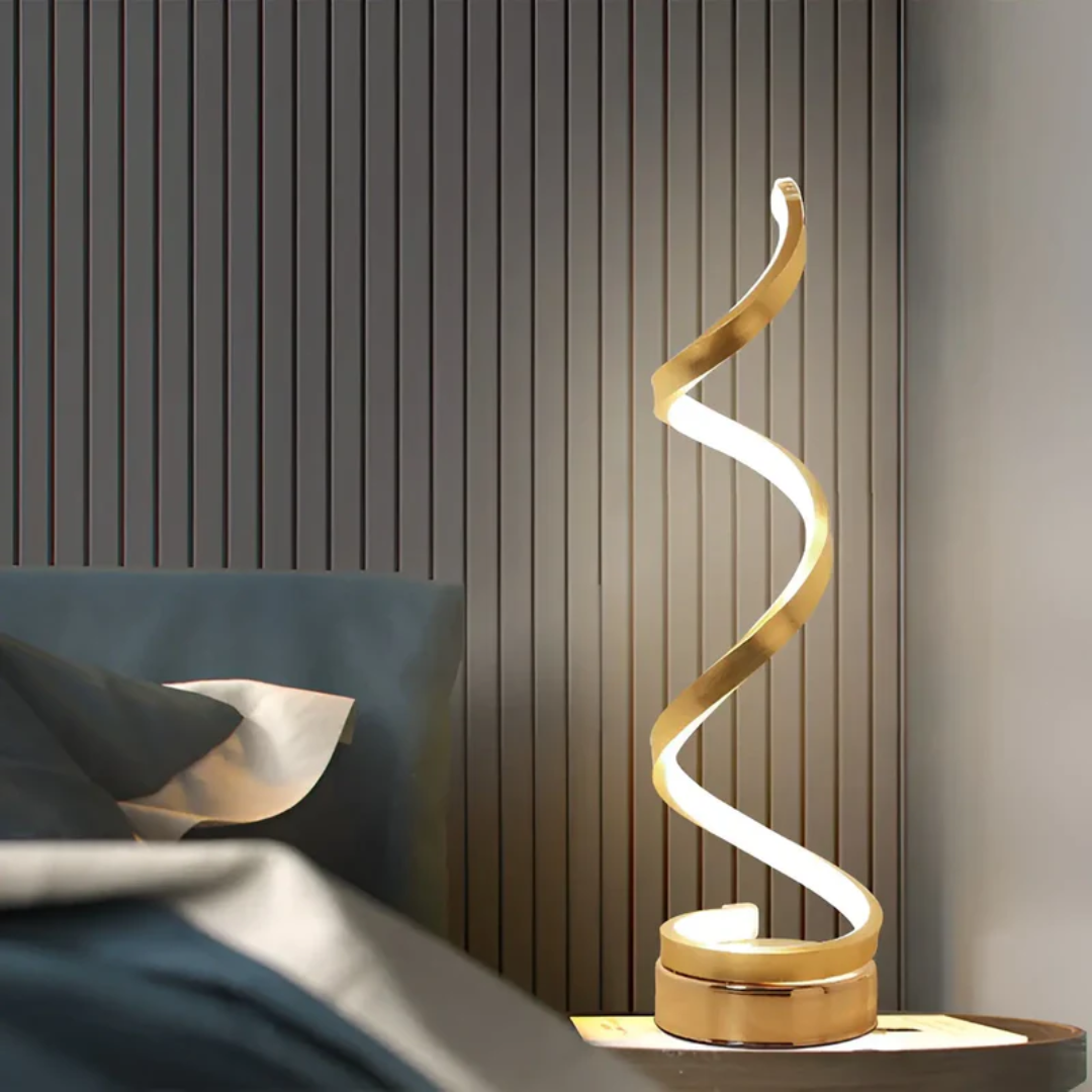 Lampe de table moderne dimmable spirale - LumaSpiral