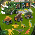 Camion Dino - Camion Jouet avec Dinosaures - Camion & Effets Sonores