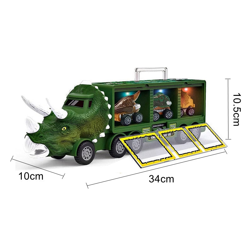 Camion Dino - Camion Jouet avec Dinosaures - Camion & Effets Sonores