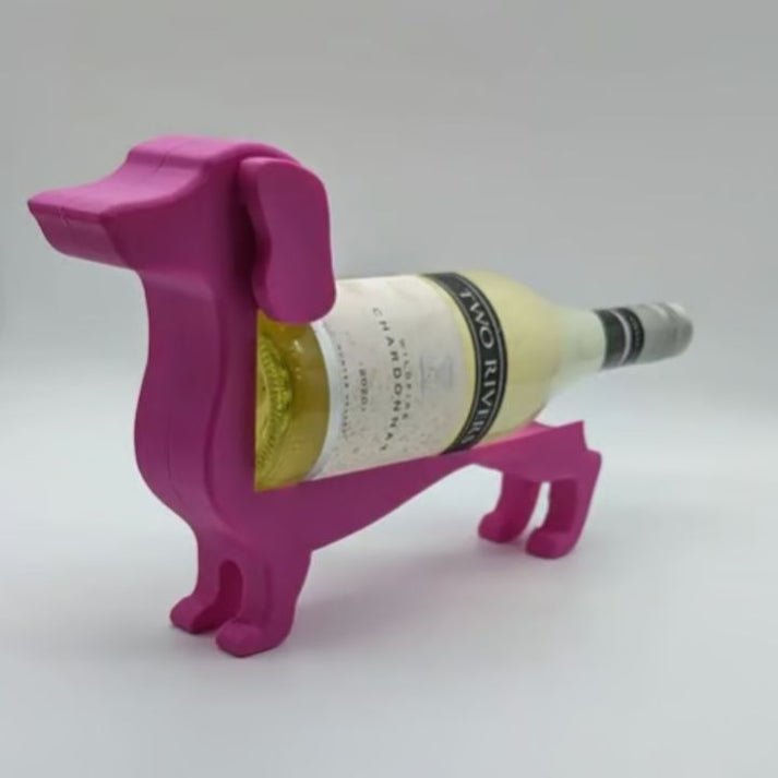DogBottle | Support de bouteille de vin en forme de teckel